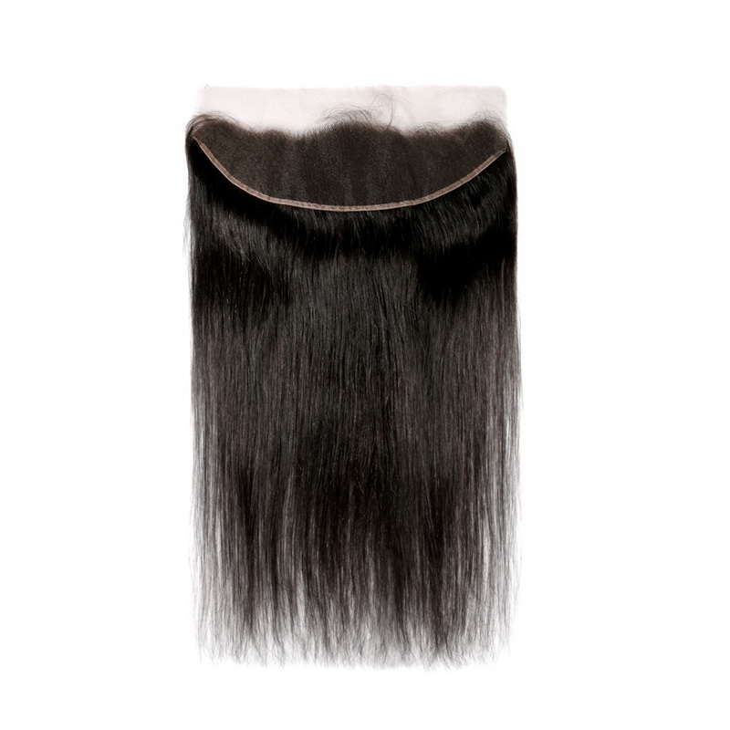 Stema Hair 13x4 HD/Transparent/ Medium Brown Lace Frontal Straight Virgin Hair